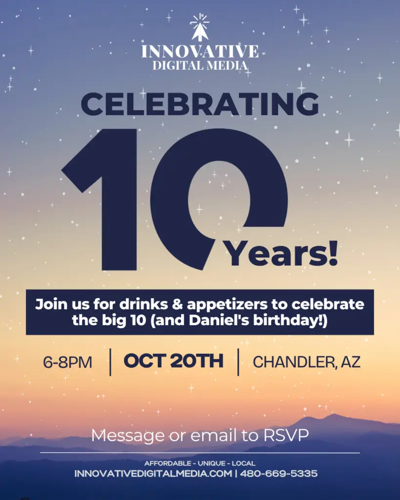 Innovative Digital Media - 10 Year Celebration